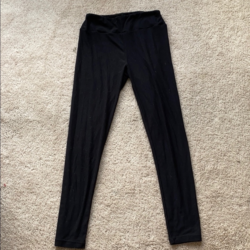 Black Lularoe Leggings